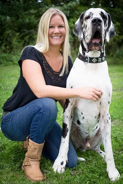 Hundetrainerin Sarah Kamin